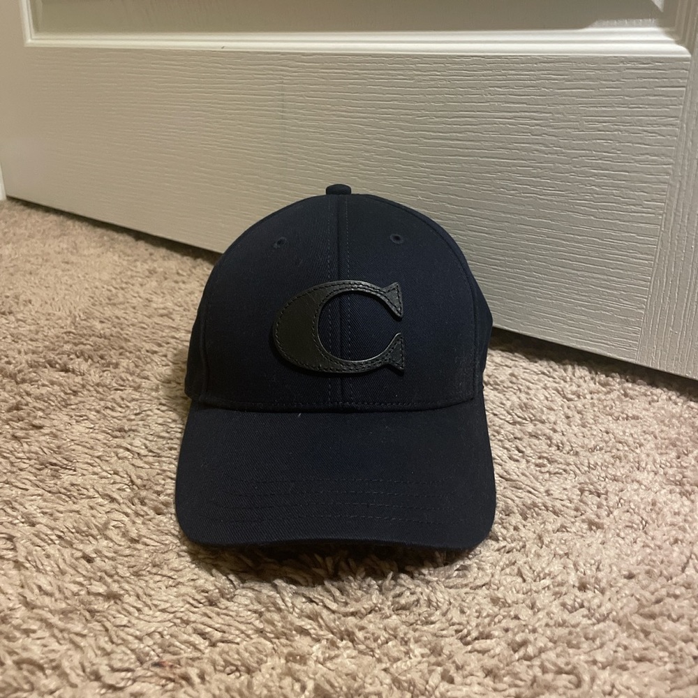 Navy blue coach hat